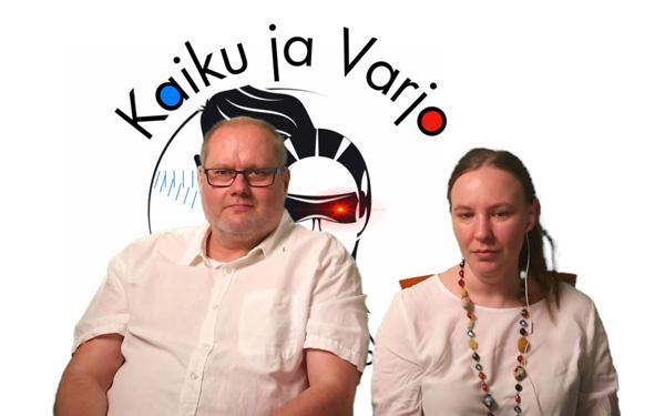 Kuvassa blogin kirjoittajat Toni HInkka ja Heidi Torn - Kaiku ja Varjo