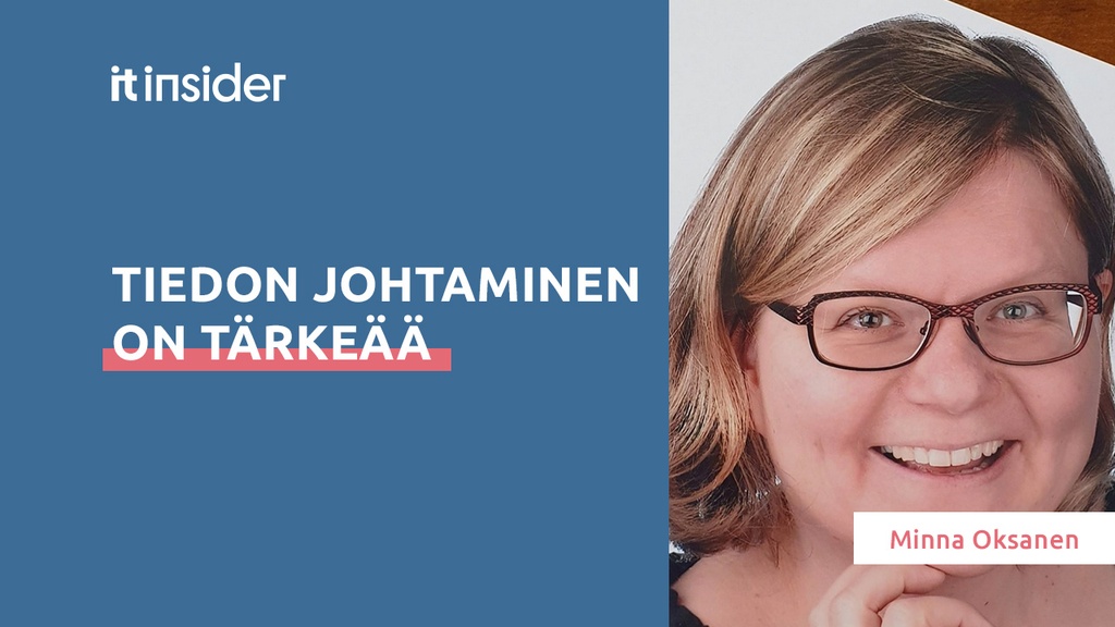 Tiedon johtaminen on tärkeää