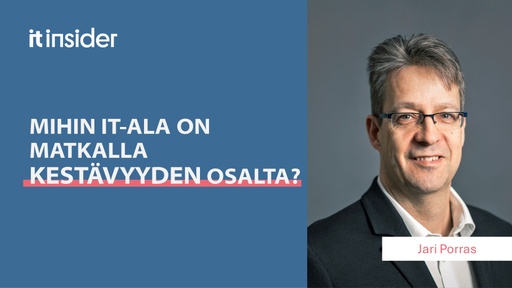 Mihin IT-ala on menossa kestävyyden osalta?